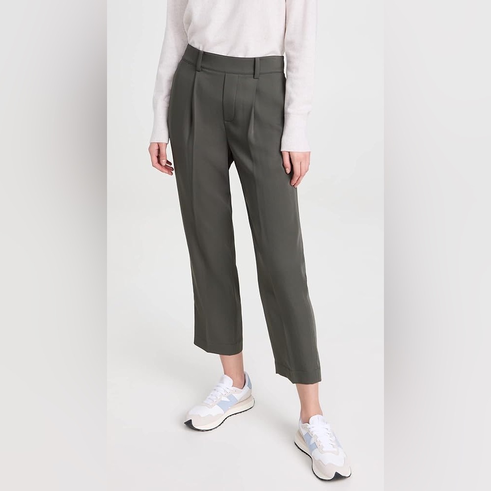 Vince Women's Tapered Pull On Pants Deep Aegean Size Large